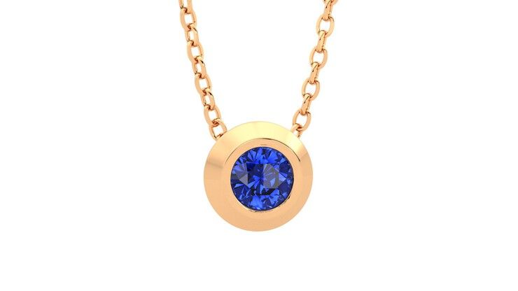 Taylor & Hart Solanna Necklace Jewellery 360 degree image 3