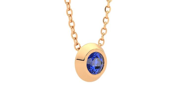 Taylor & Hart Solanna Necklace Jewellery 360 degree image 6