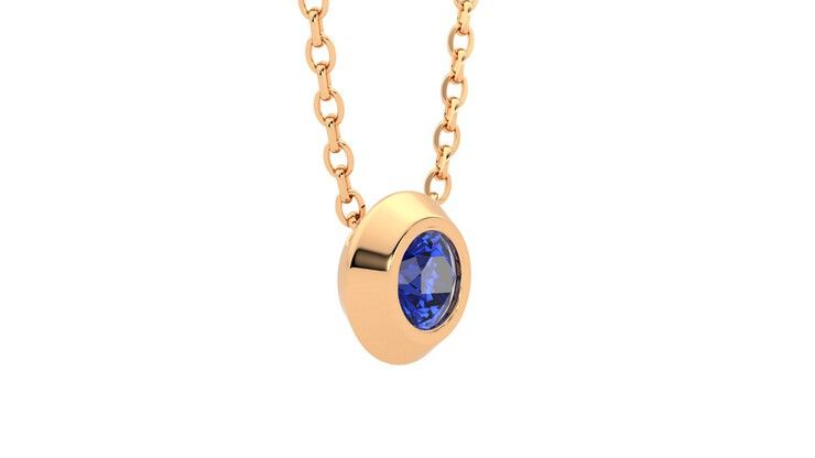 Taylor & Hart Solanna Necklace Jewellery 360 degree image 7