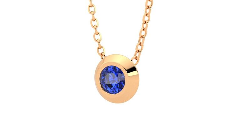 Taylor & Hart Solanna Necklace Jewellery 360 degree image 25