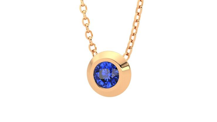 Taylor & Hart Solanna Necklace Jewellery 360 degree image 26