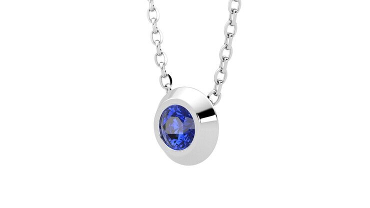 Taylor & Hart Solanna Necklace Jewellery 360 degree image 24
