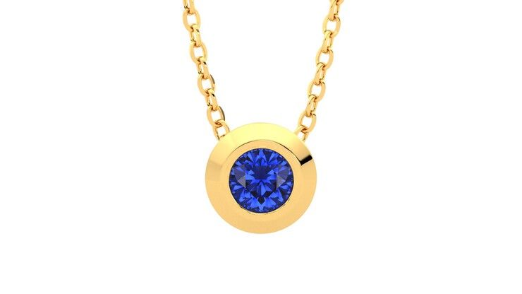 Taylor & Hart Solanna Necklace Jewellery 360 degree image 1