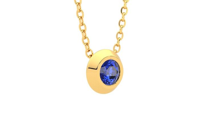 Taylor & Hart Solanna Necklace Jewellery 360 degree image 6