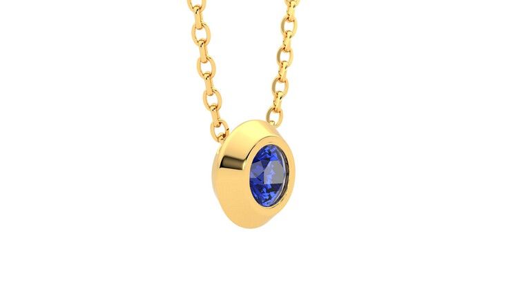 Taylor & Hart Solanna Necklace Jewellery 360 degree image 7