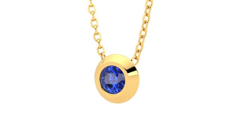 Taylor & Hart Solanna Necklace Jewellery 360 degree image 25