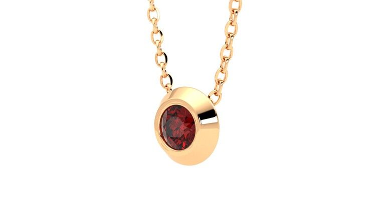 Taylor & Hart Solanna Necklace Jewellery 360 degree image 24