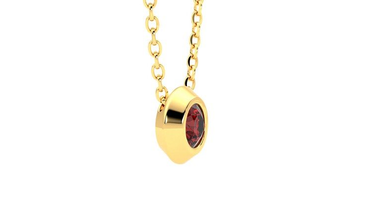 Taylor & Hart Solanna Necklace Jewellery 360 degree image 8