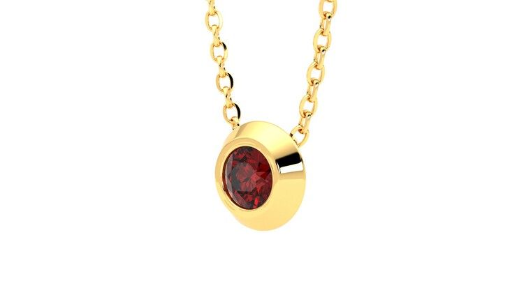 Taylor & Hart Solanna Necklace Jewellery 360 degree image 24