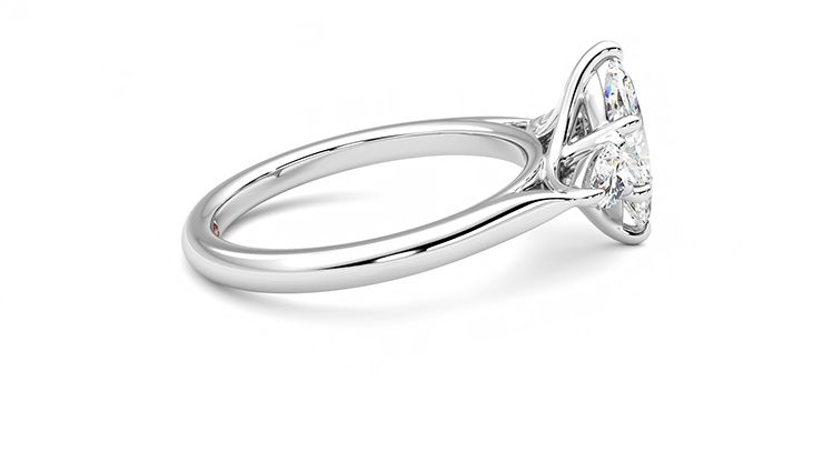 Taylor & Hart Affinity Marquise Engagement Ring 360 degree image 10