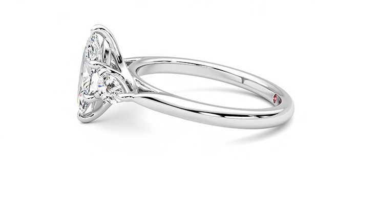 Taylor & Hart Affinity Marquise Engagement Ring 360 degree image 21