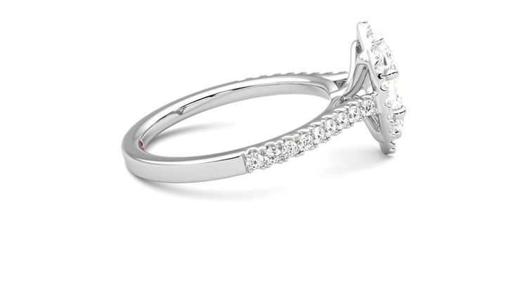 Taylor & Hart Allure Marquise Engagement Ring 360 degree image 10