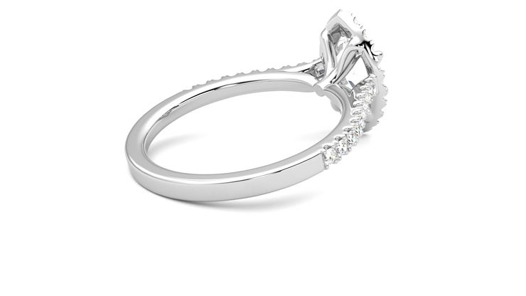 Taylor & Hart Allure Marquise Engagement Ring 360 degree image 12