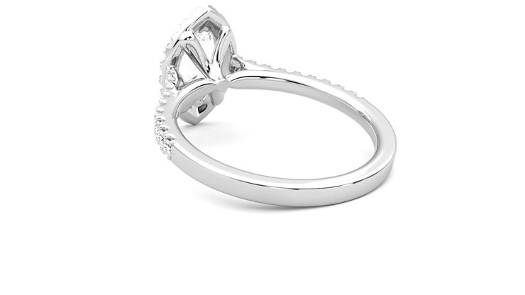 Taylor & Hart Allure Marquise Engagement Ring 360 degree image 17