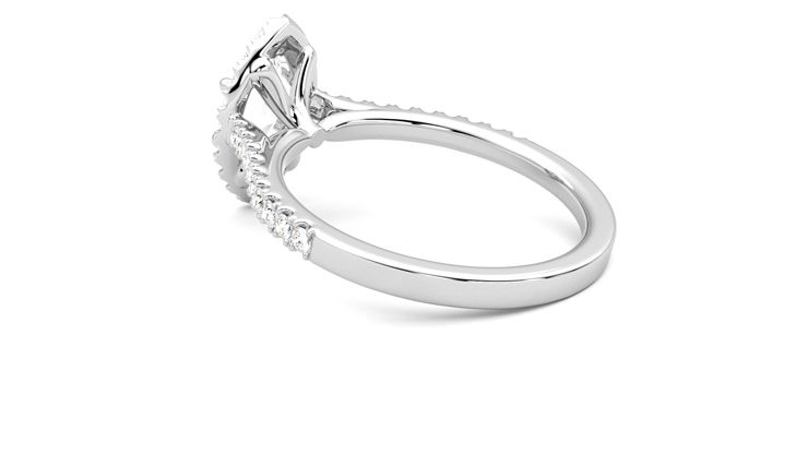 Taylor & Hart Allure Marquise Engagement Ring 360 degree image 18