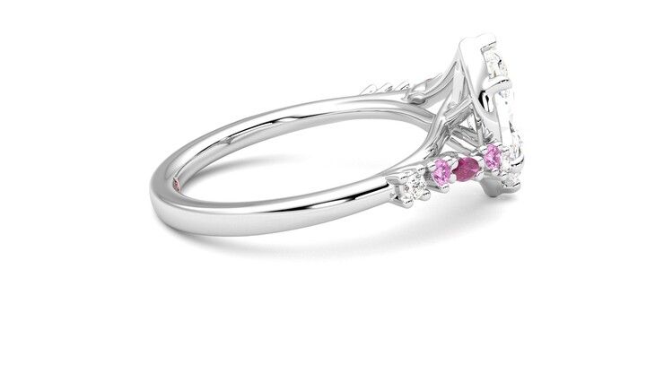 Taylor & Hart Avalon Marquise Engagement Ring 360 degree image 10