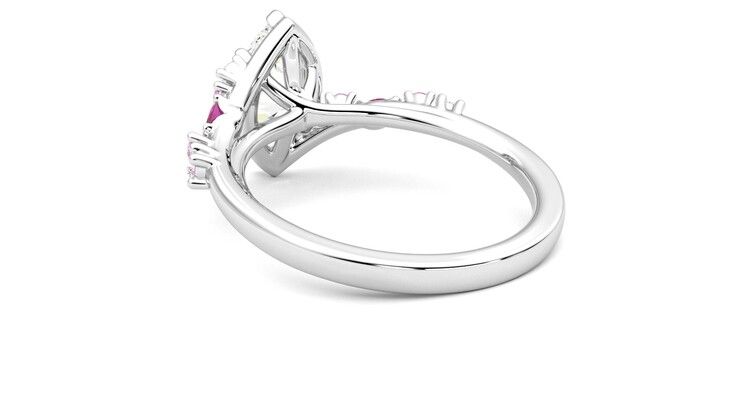 Taylor & Hart Avalon Marquise Engagement Ring 360 degree image 17