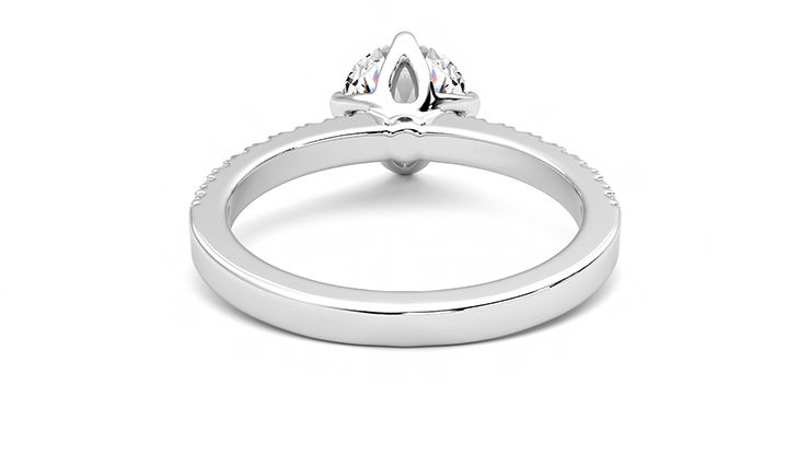 Taylor & Hart Constellation Round Engagement Ring 360 degree image 15