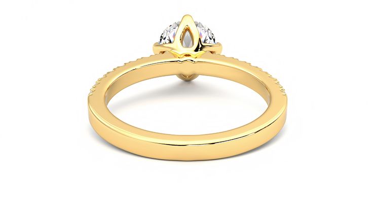 Taylor & Hart Constellation Round Engagement Ring 360 degree image 15