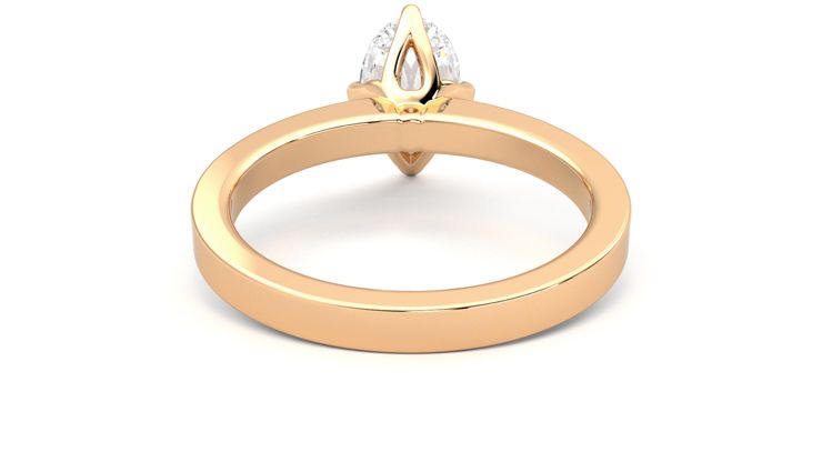 Taylor & Hart Cosmic Oval Engagement Ring 360 degree image 15