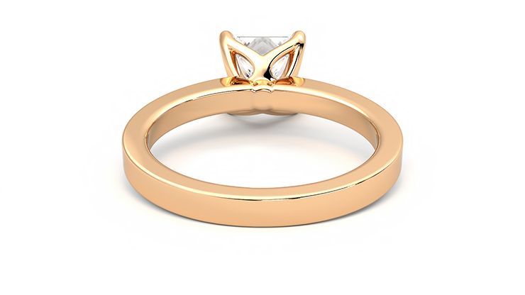 Taylor & Hart Cosmic Princess Engagement Ring 360 degree image 15