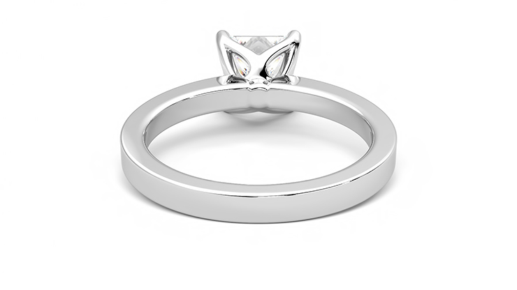 Taylor & Hart Cosmic Princess Engagement Ring 360 degree image 15