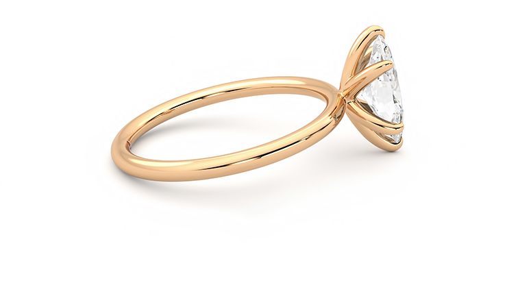 Taylor & Hart Demure Marquise Engagement Ring 360 degree image 10
