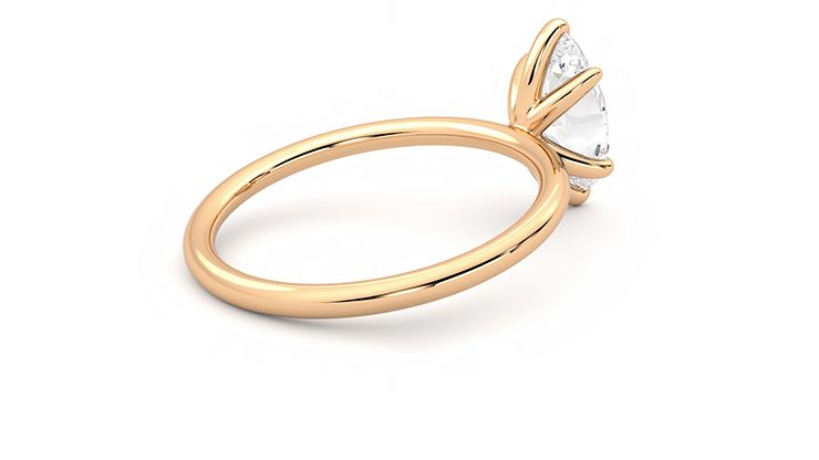 Taylor & Hart Demure Marquise Engagement Ring 360 degree image 12