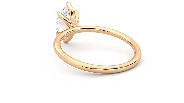 Taylor & Hart Demure Marquise Engagement Ring 360 degree image 17