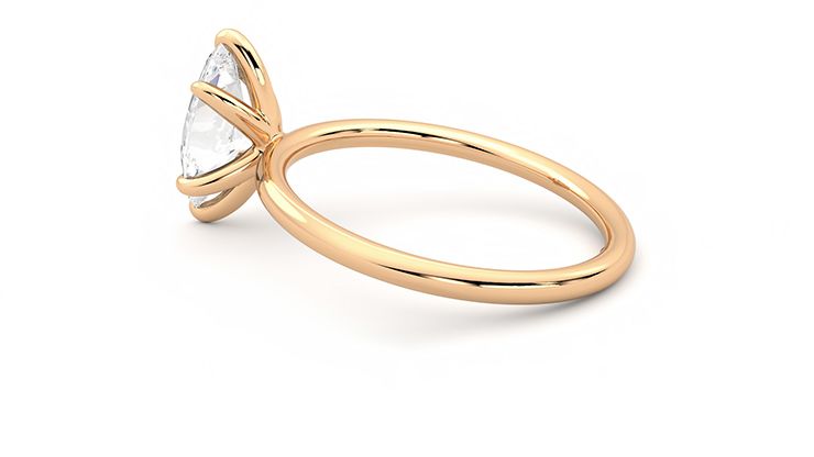 Taylor & Hart Demure Marquise Engagement Ring 360 degree image 19