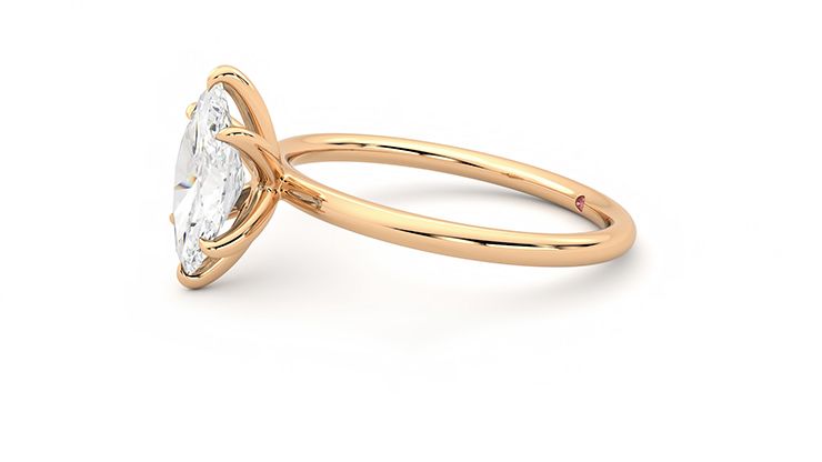 Taylor & Hart Demure Marquise Engagement Ring 360 degree image 22