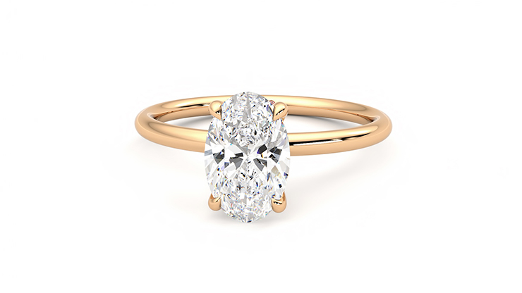 Damson | 18K Yellow Gold pavé gemstone sides style engagement ring | Taylor  & Hart