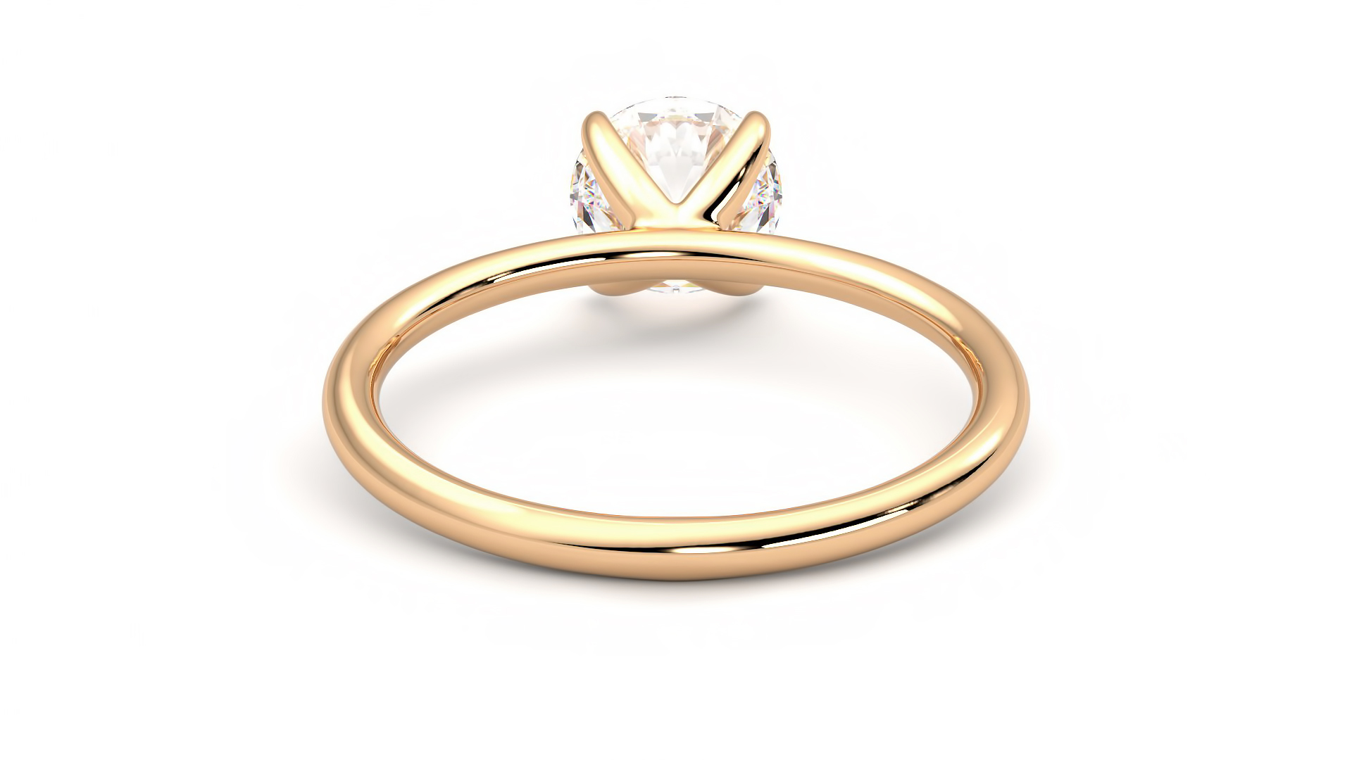 Taylor & Hart Demure Round Engagement Ring 360 degree image 15