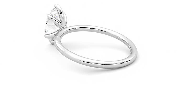 Taylor & Hart Demure Marquise Engagement Ring 360 degree image 18