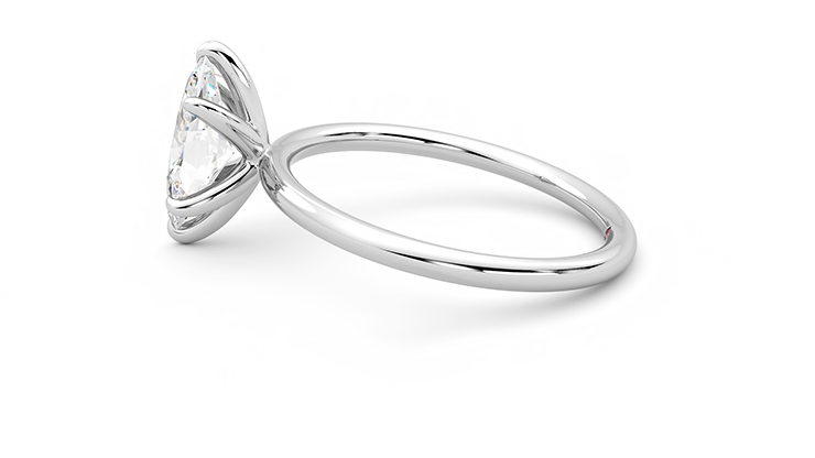 Taylor & Hart Demure Marquise Engagement Ring 360 degree image 20