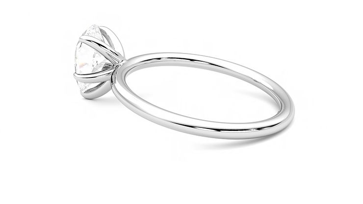 Taylor & Hart Demure Pear Engagement Ring 360 degree image 19