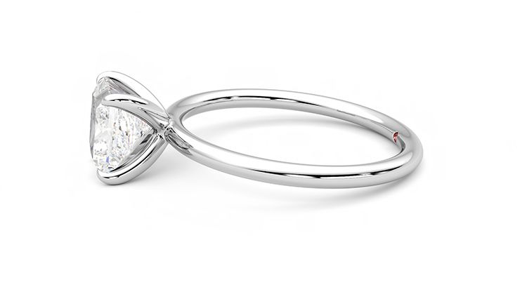 Taylor & Hart Demure Princess Engagement Ring 360 degree image 21