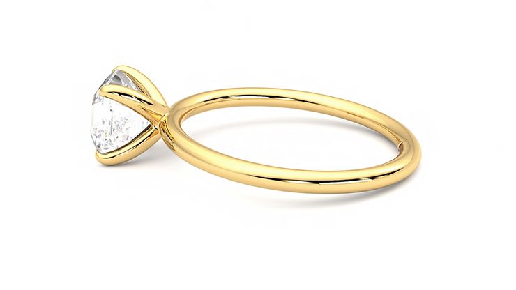 Taylor & Hart Demure Asscher Engagement Ring 360 degree image 20