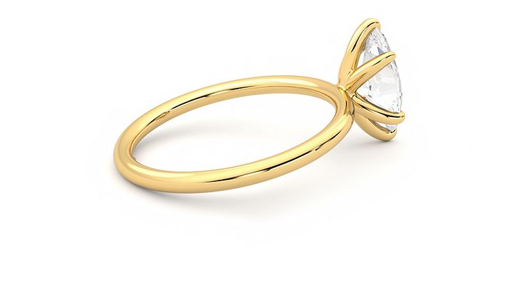 Taylor & Hart Demure Marquise Engagement Ring 360 degree image 11