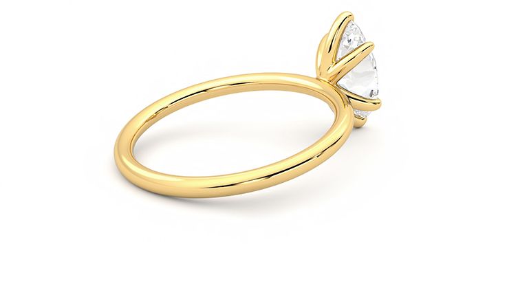 Taylor & Hart Demure Marquise Engagement Ring 360 degree image 12