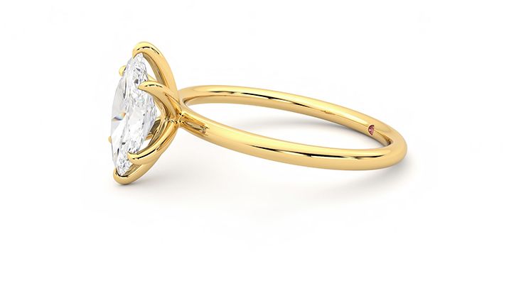 Taylor & Hart Demure Marquise Engagement Ring 360 degree image 22