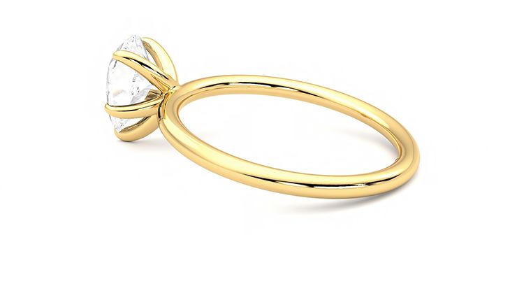 Taylor & Hart Demure Pear Engagement Ring 360 degree image 19