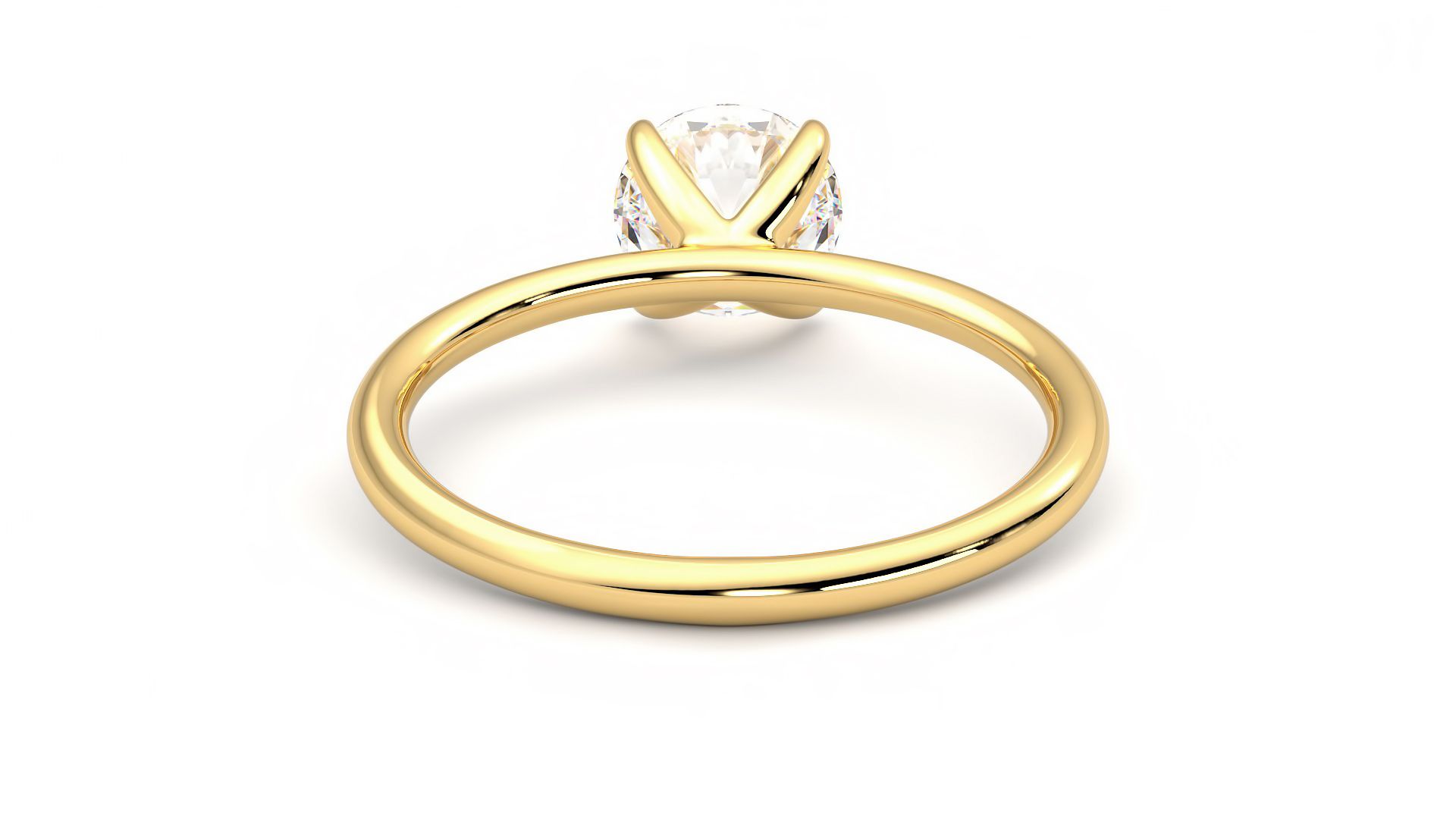 Taylor & Hart Demure Round Engagement Ring 360 degree image 15