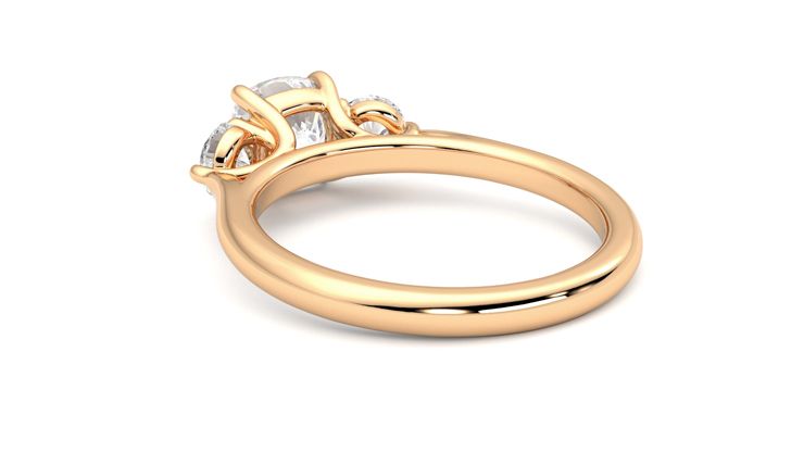 Taylor & Hart Destiny Cushion Engagement Ring 360 degree image 17