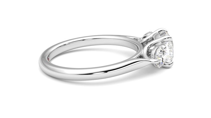 Taylor & Hart Destiny Cushion Engagement Ring 360 degree image 10