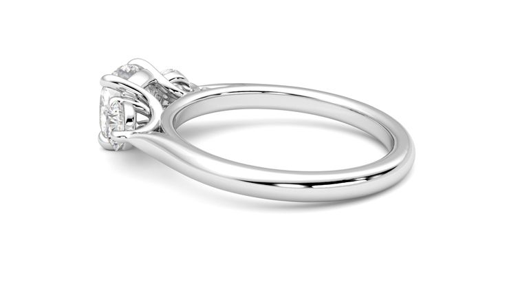 Taylor & Hart Destiny Cushion Engagement Ring 360 degree image 19