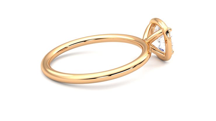 Taylor & Hart Dove Cushion Engagement Ring 360 degree image 11