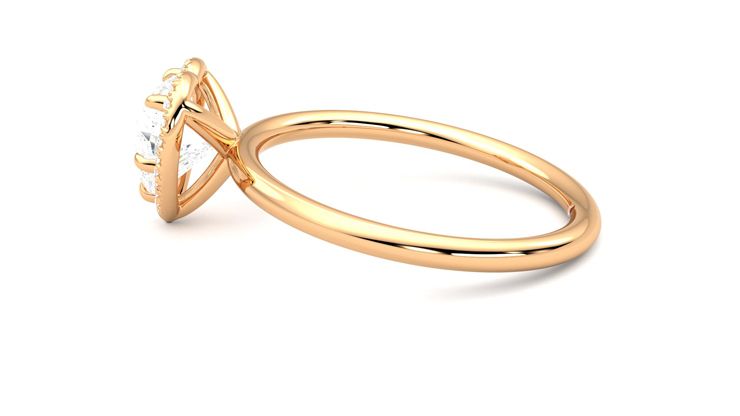 Taylor & Hart Dove Heart Engagement Ring 360 degree image 20