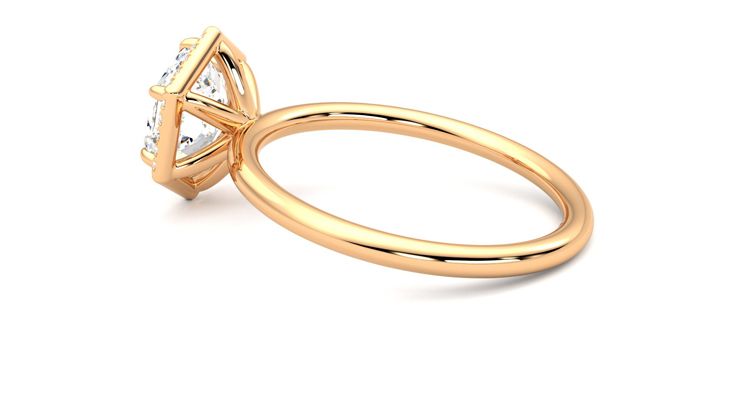 Taylor & Hart Dove Hexagonal Engagement Ring 360 degree image 19