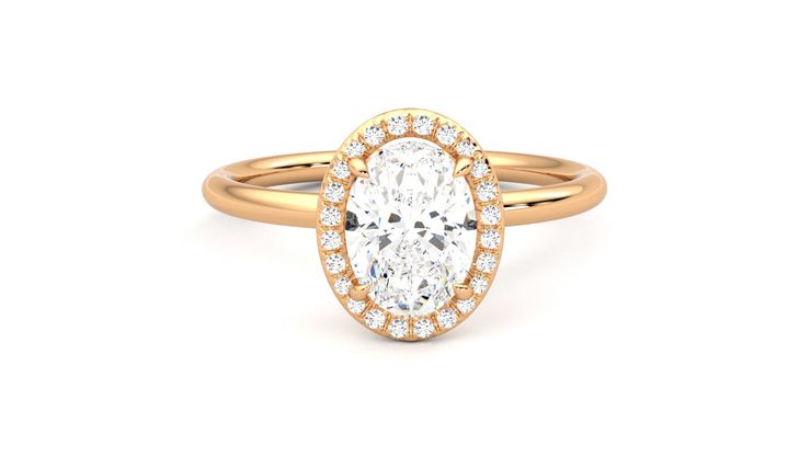 Taylor & Hart Dove Oval Engagement Ring 360 degree image 1